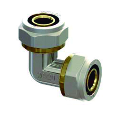 MT Valves and Fittings 641090032 MULTI/PEX COLZE COMPRESSIO 32 90º